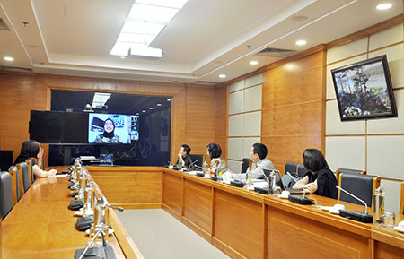 Online discussion on ASEAN sustainable development goals (SDG) indicators 